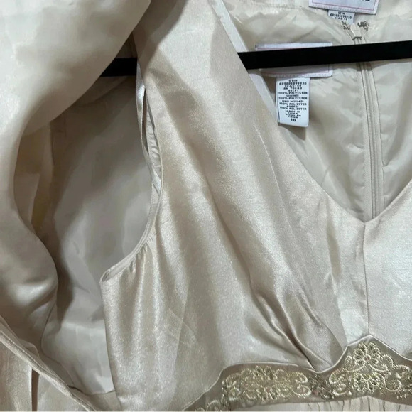 🍁 Elizabeth Howard formal dress with jacket 16 Y2K - Picture 9 of 12